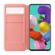 Husa Samsung Galaxy A51 S View Wallet Cover, Alb