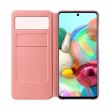 Husa Samsung Galaxy A71 Tip Carte Alb S-view