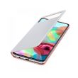 Husa Samsung Galaxy A71 Tip Carte Alb S-view