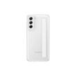 Husa Samsung Galaxy S21 FE Slim Clear Strap Cover, Alb