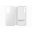 Husa Samsung Galaxy S22 Smart Clear View Cover Alb