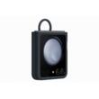 Husa Samsung Z Flip 5 Silicon Negru (indigo) cu inel