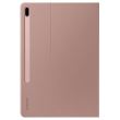 Husa Galaxy Tab S7+/S7 FE, Book Cover, Roz