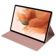 Husa Galaxy Tab S7+/S7 FE, Book Cover, Roz