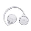 Casti Wireless JBL Tune 500BT, Pure Bass, Bluetooth, Microfon, Alb