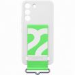Husa Silicon Cover Cu Strap, Samsung Galaxy S22, Alb