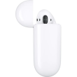 Casti Wireless Apple AirPods 2, Autonomie 24 Ore, Microfon, Anulare Zgomot, Carcasa Incarcare, Alb