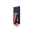 Husa Samsung A53 5G Silicone Cover Cu Strap Navy Albastru