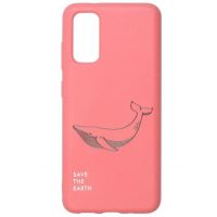 Husa Bio Samsung Galaxy S20 Rosu Korall