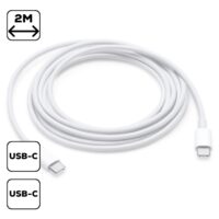 Cablu de date Apple Type-C to Type-C, 2m Alb