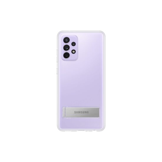 Husa Samsung Galaxy A72 Clear Stand Cover, Transparenta
