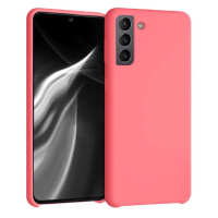 Husa Silicon Premium Samsung S21 Plus, Roz