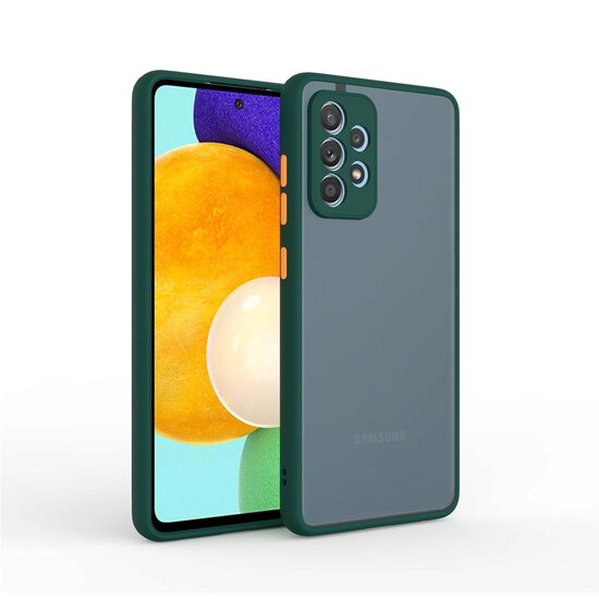 Husa mata pentru Samsung A42 Plastic Verde