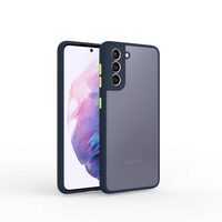 Husa mata pentru Samsung S21 Plastic Albastru