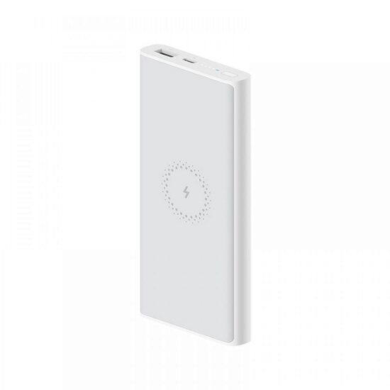 Acumulator Extern Xiaomi 10000 mAh Mi Wireless Power Bank Essential, USB Type C, 10000 mAh, 10W, Alb 