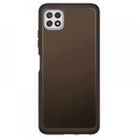 Husa Protectie Samsung Galaxy A22 5G Soft Clear Cover, Negru