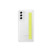 Husa Samsung Galaxy S21 FE Slim Clear Strap Cover, Alb