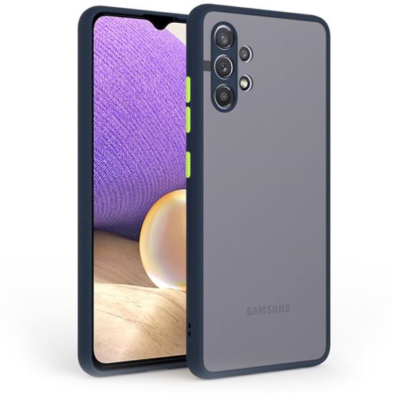 Husa Plastic Samsung Galaxy S22, Albastru si Verde