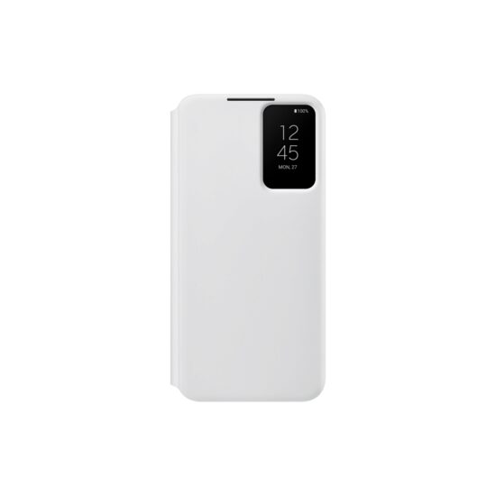 Husa Samsung S22 Plus Smart Clear View Cover Alb