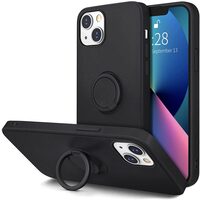 Husa iPhone 13 Pro Max cu Inel Cellect Neagra