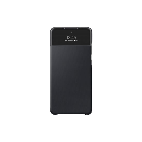 Husa Samsung Galaxy A72 S-view Wallet Cover Negru - Resigilat