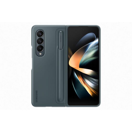 Husa Samsung Z Fold 4 Stand Cover cu S Pen Verde