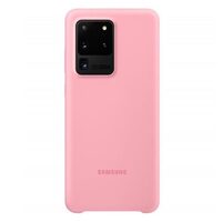 Husa Samsung Galaxy S20 Ultra Silicon Pink - Resigilat