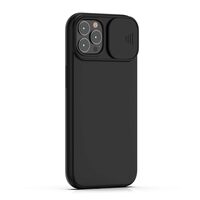 Husa iPhone 14 Silicon Negru Cu Protectie Camera