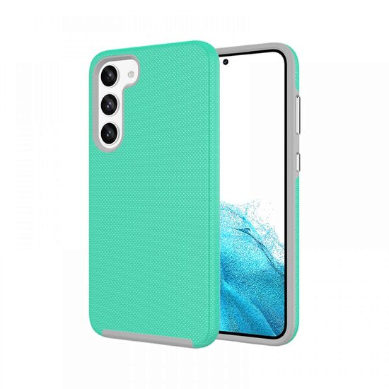 Husa pentru Samsung S23 Plus Antisoc Turcoaz