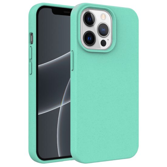 Husa Bio iPhone 15 Turcoaz