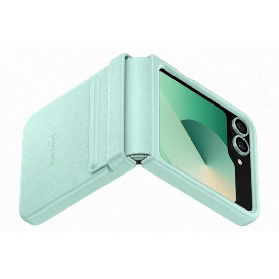 Husa pentru Samsung Z Flip 6 Piele Verde