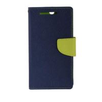Husa iPhone 5/5S/SE Tip Carte cu Clip Bleumarin