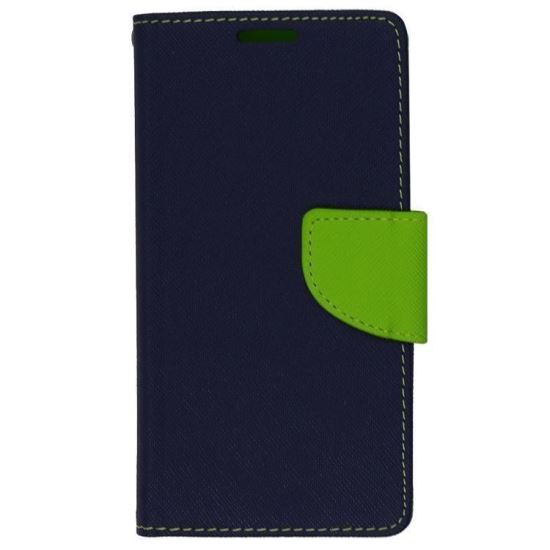 Husa iPhone 6 Plus /6S Plus Tip Carte cu Clip Bleumarin