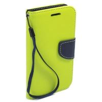 Husa LG G3 Mini Tip Carte cu Clip Verde (lime)