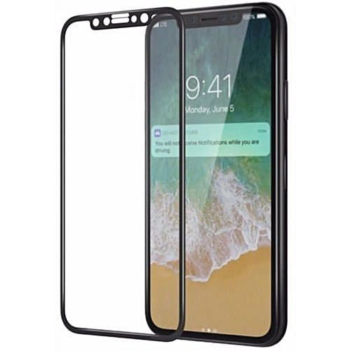 Folie sticla iPhone X, iPhone XS, iPhone 11 Pro (5.8") 5D Full Face Neagra