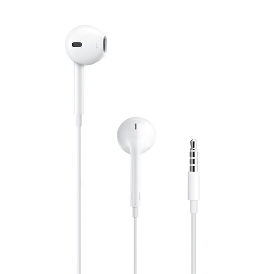 Casti Apple iPhone SE/5S/5, Headset, 3.5 mm Jack, Alb
