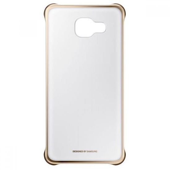 Husa Originala Samsung Galaxy A5 2017 clear cover Gold