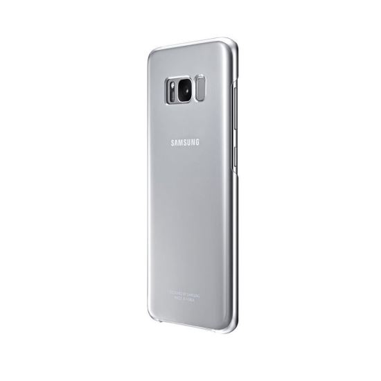 Husa Samsung Galaxy S8 clear cover Silver