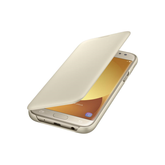 Husa Originala Samsung Galaxy J5 2017 Book cover Gold