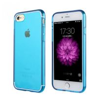 Carcasa Spate Din Silicon iPhone SE TPU, Albastru