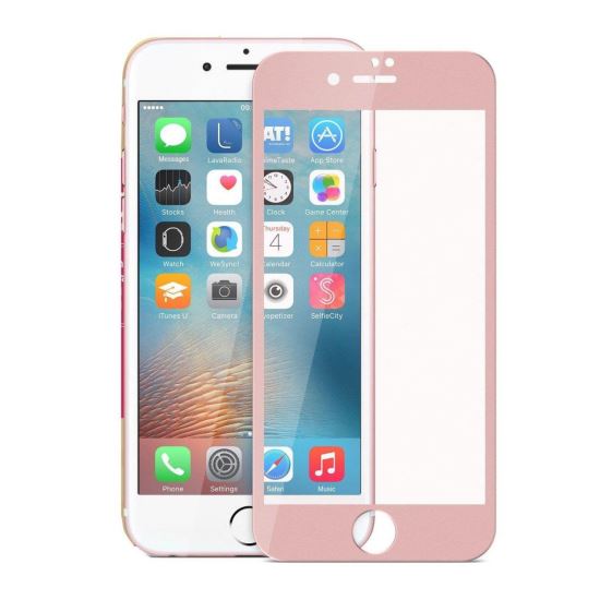 Folie sticla iPhone 7 3D RoseGold