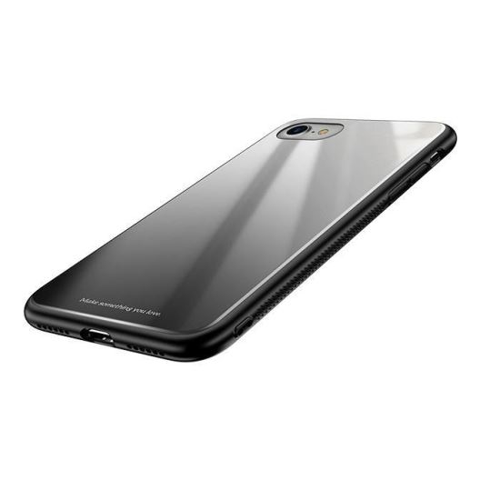 Husa iPhone 7 Neagra HOCO Vitreous Shadow Series