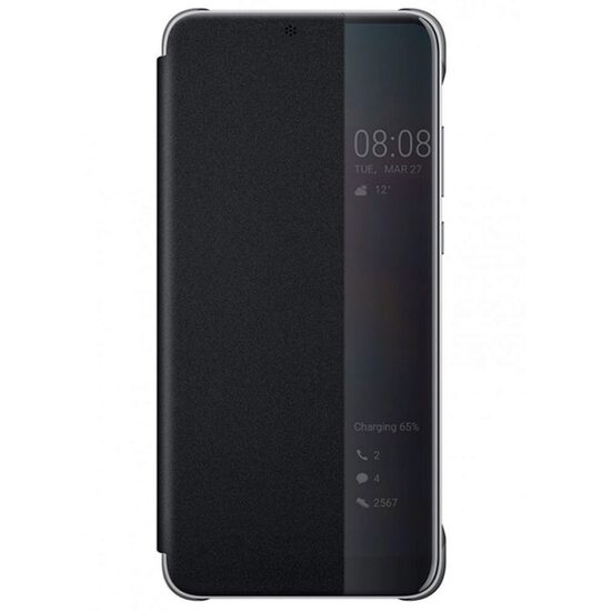 Husa Huawei P20 Pro Original S-view Flip Cover Neagra