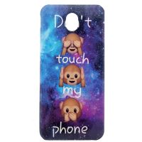 Husa Samsung Galaxy J7 2017 Color - Mesaj Don't Touch My Phone