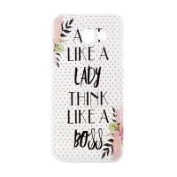 Husa Samsung Galaxy A5 2017 Color -  Mesaj Act Like a Lady