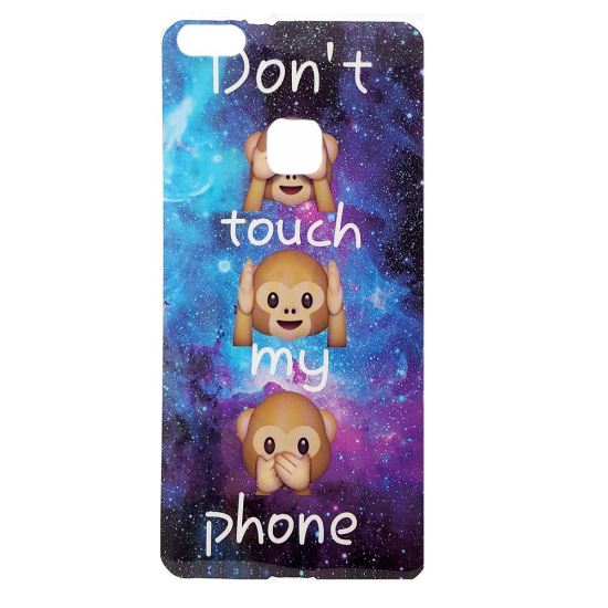 Husa Huawei P10 Lite Color - Mesaj Don't Touch My Phone