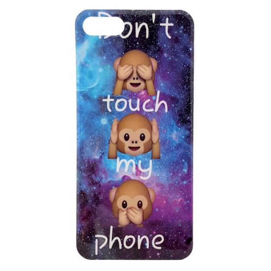 Husa iPhone 7 / iPhone 8 Color - Mesaj Don't Touch My Phone