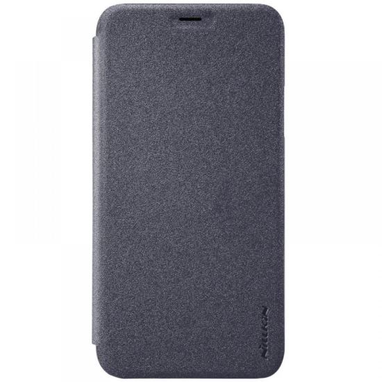 Husa Iphone XS Nillkin Sparkle Tip Carte Negru