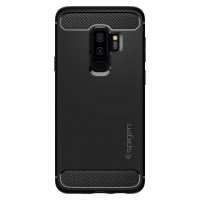 Husa Spigen Rugged Armor Crystal Samsung Galaxy S9 Plus Neagra