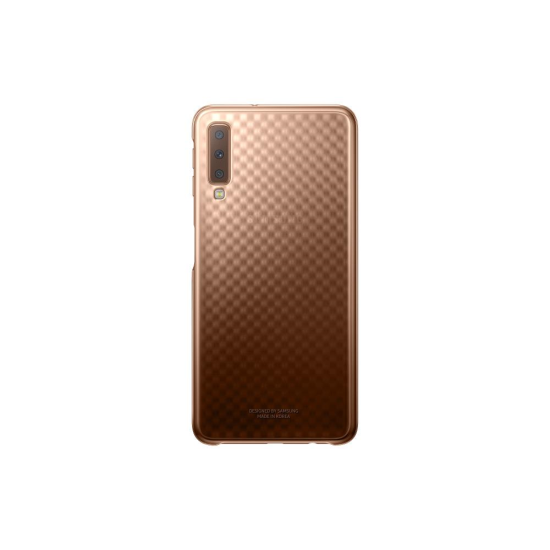 Husa Originala Samsung Galaxy A7 2018 Back Cover Gold